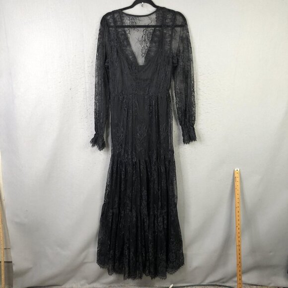 Baltic Born Black Lace Maxi Dress - Picture 2 of 16